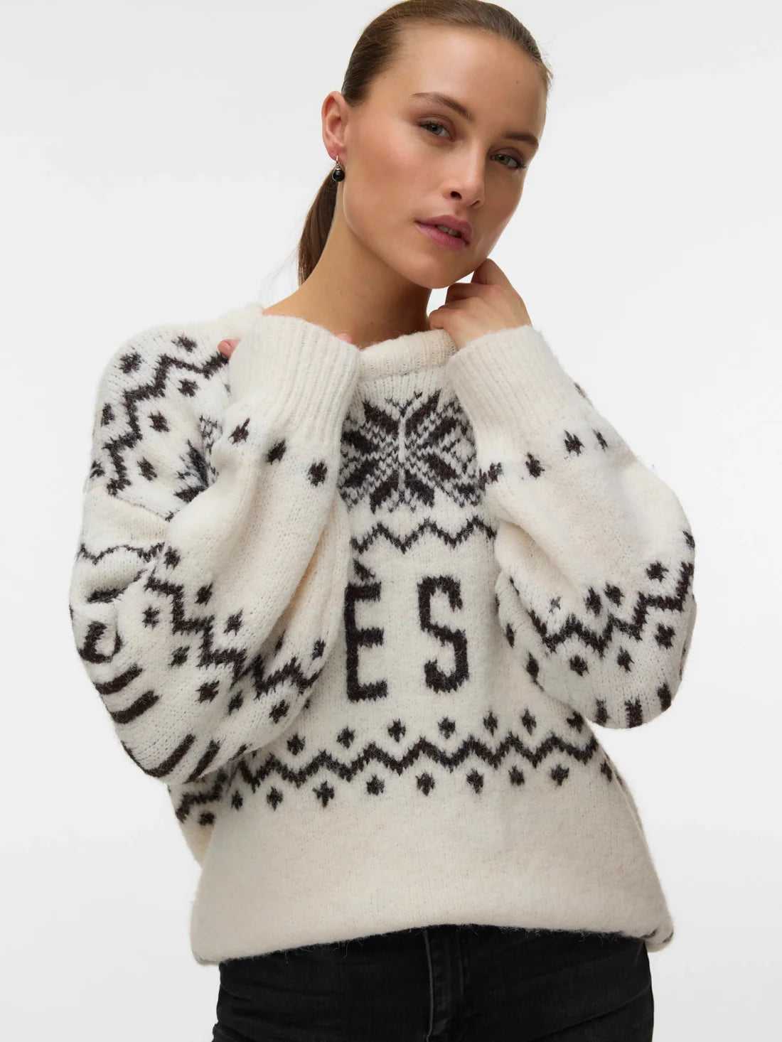 Apres Ski Knit Jumper Cream