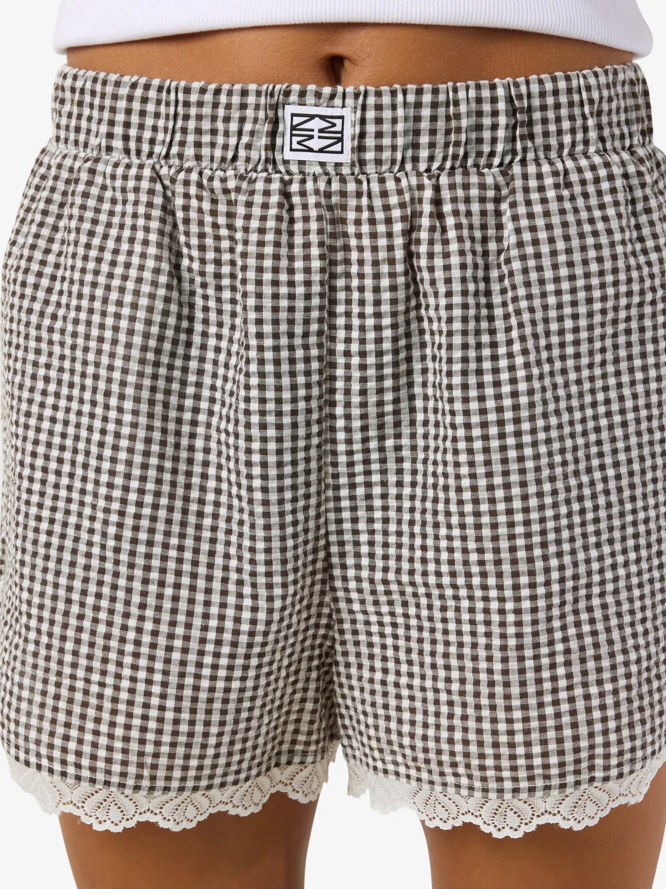 Eliza Brown Gigham Shorts - part of co-ord