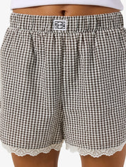 Eliza Brown Gigham Shorts - part of co-ord