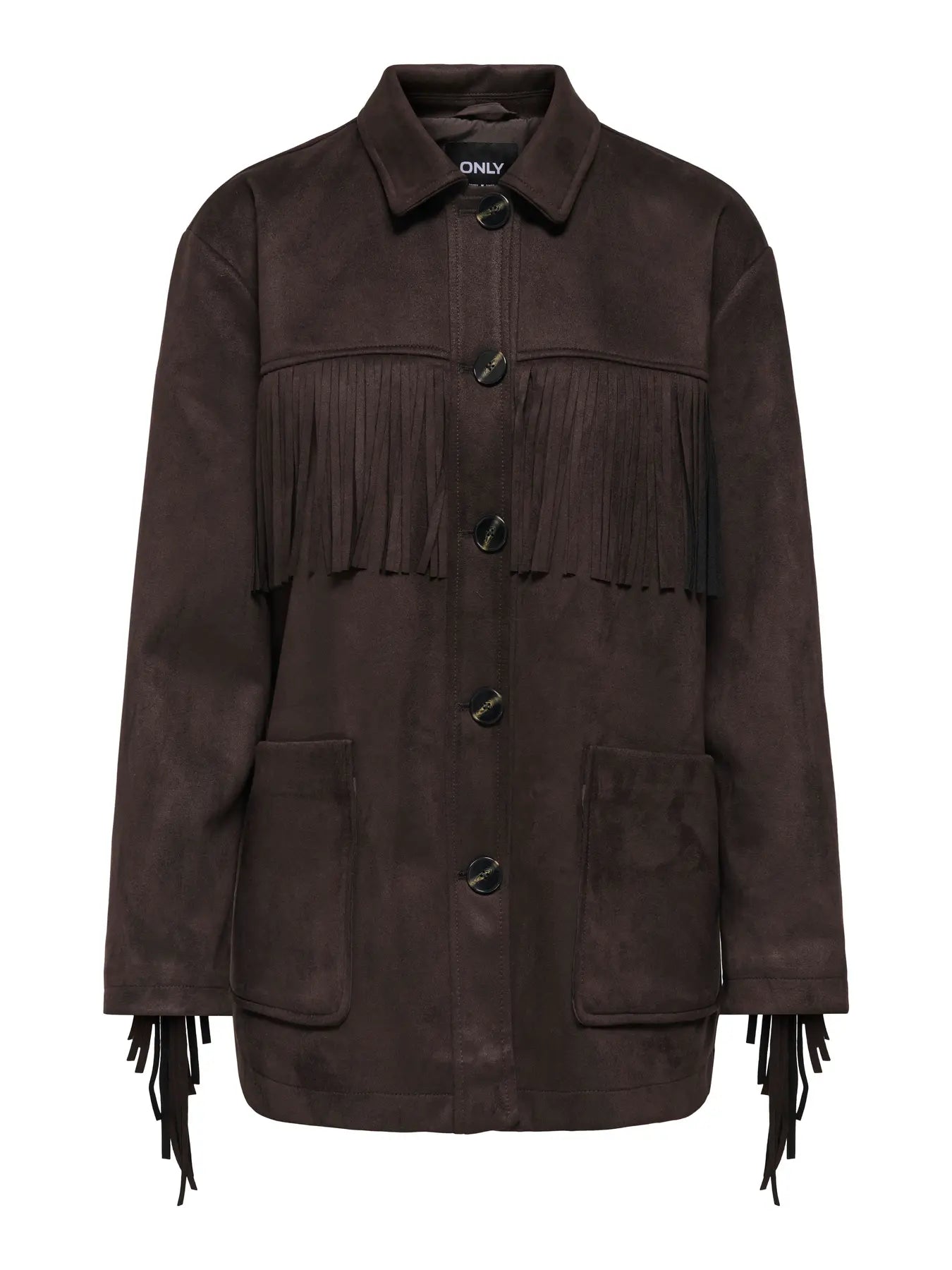 Willa Suede Fringe Jacket