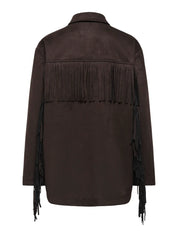 Willa Suede Fringe Jacket