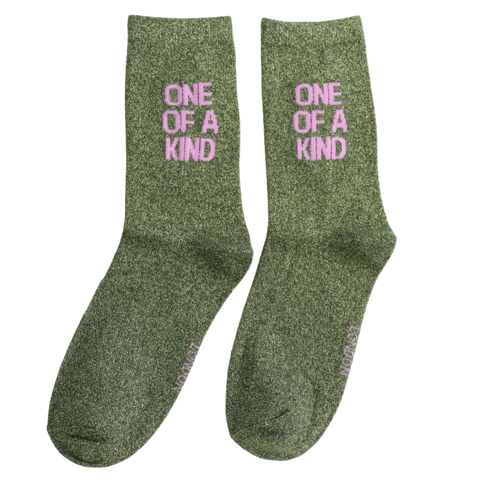 Statment Glitter Socks One Of A Kind