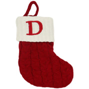 Initial Stocking Decoration