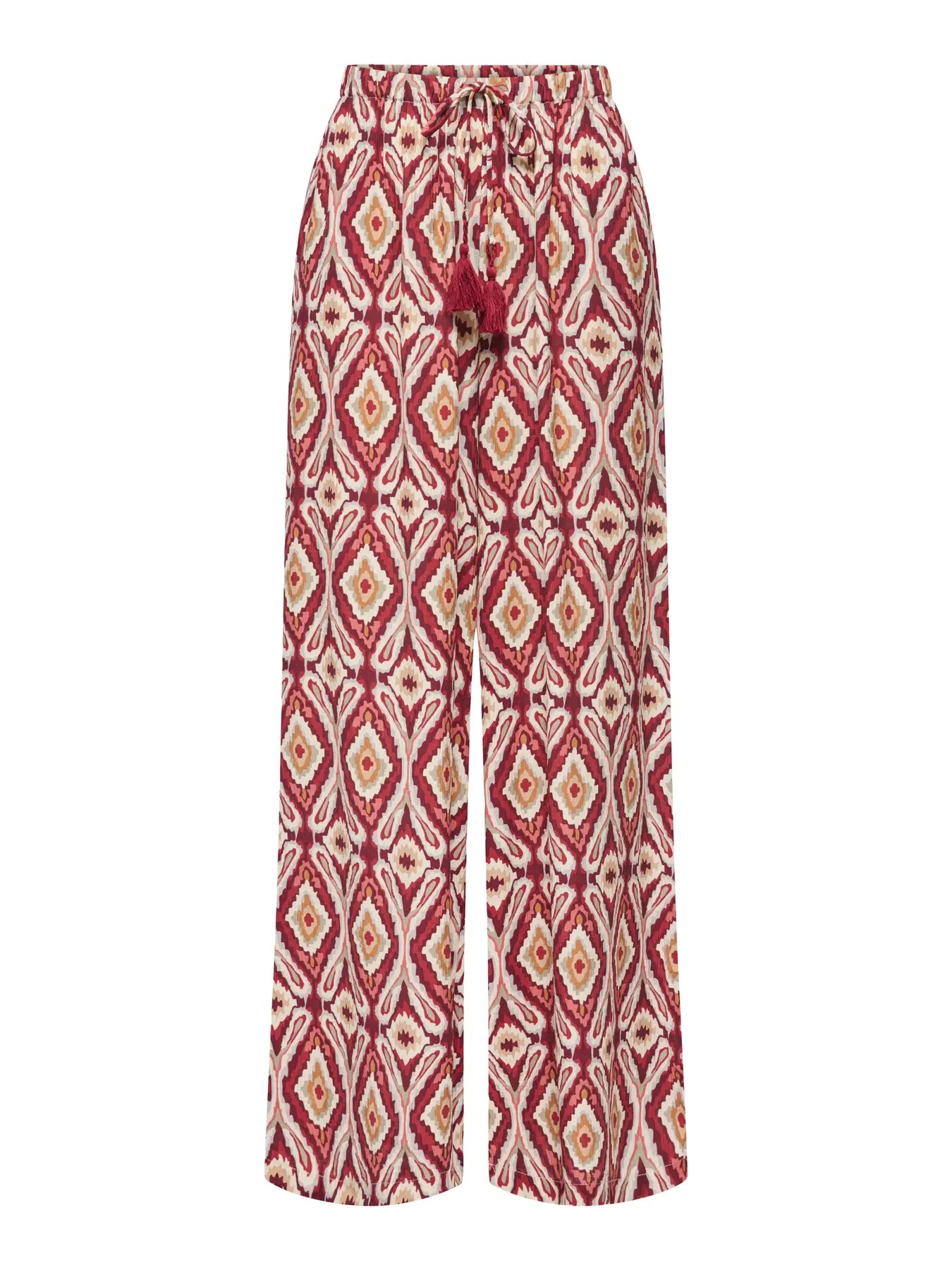 Mikasi Print Wide Leg Trousers