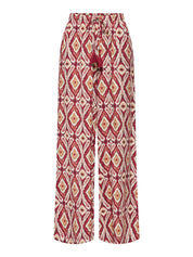 Mikasi Print Wide Leg Trousers