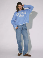 Studio O-neck Pullover Knit Jumper