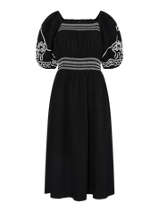 Gigga Black Milk-Maid Style Midi Dress
