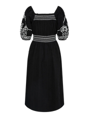 Gigga Black Milk-Maid Style Midi Dress