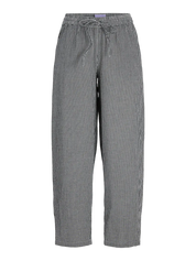 Zoe Seersucker Drawstring Barrel Pant