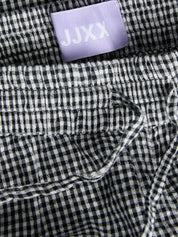 Zoe Seersucker Drawstring Barrel Pant