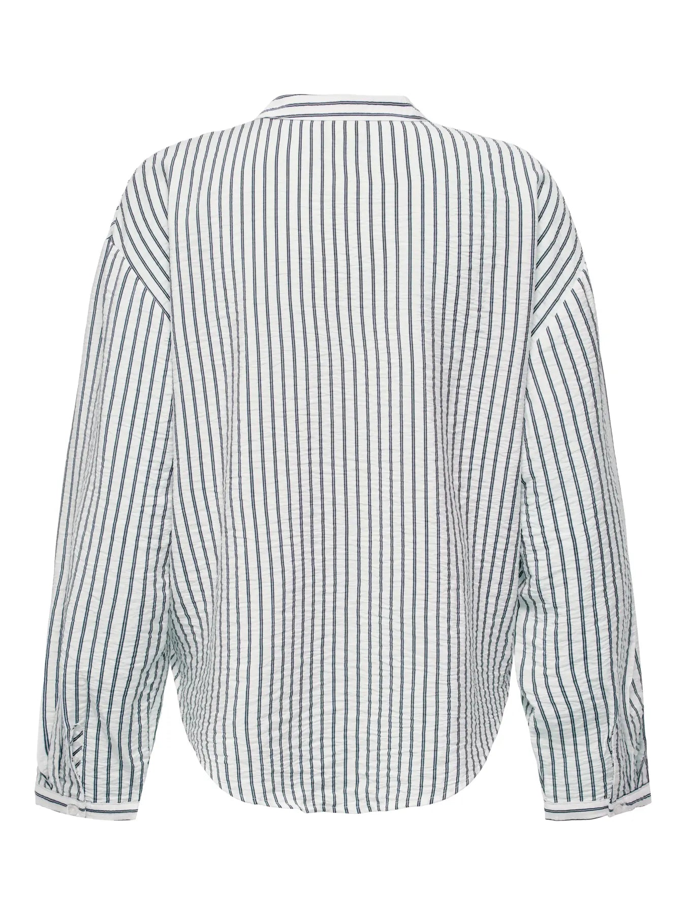 Barbara Stripe Tie Shirt