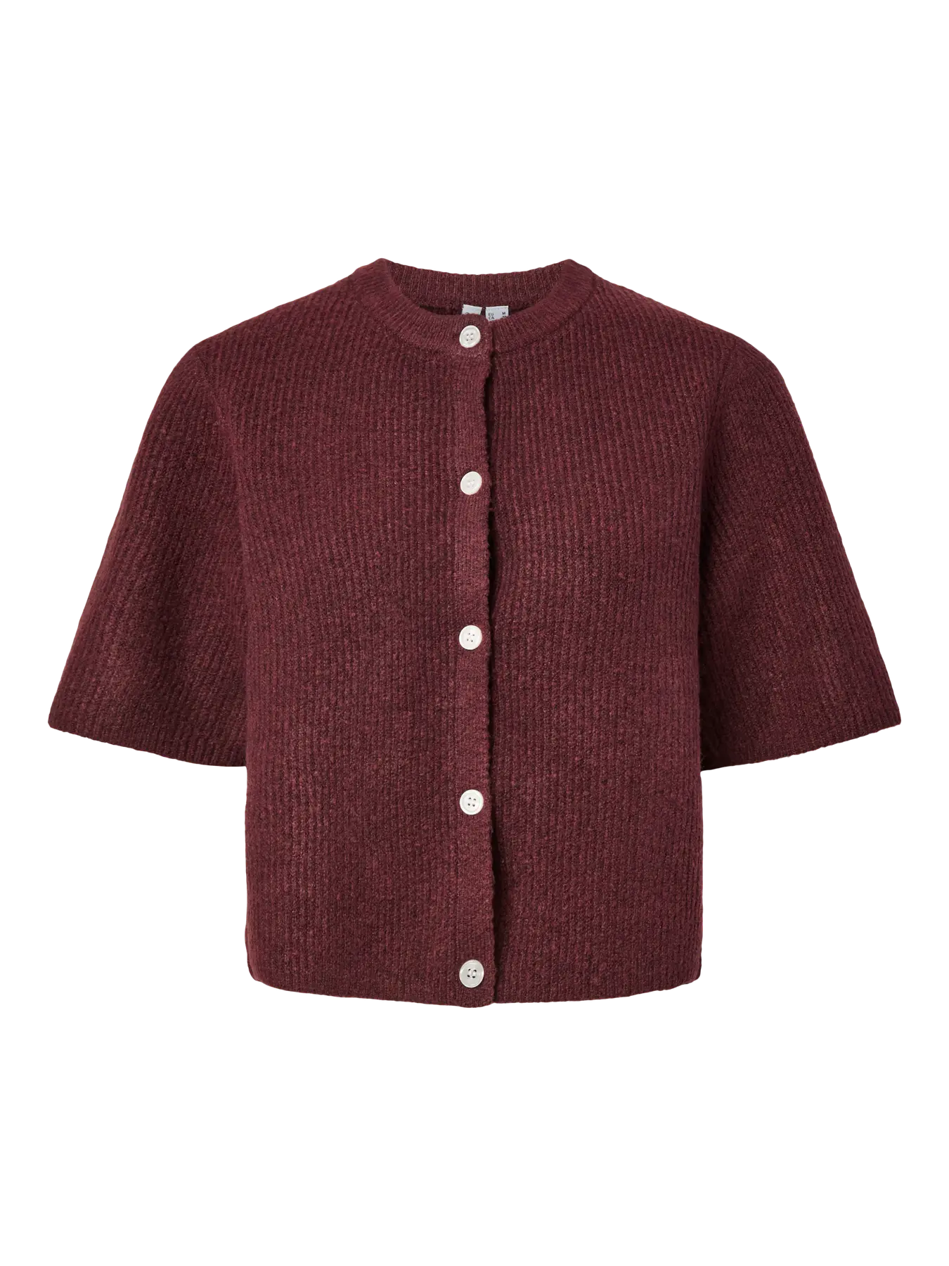 Silly Wine O-neck Knit Cardigan
