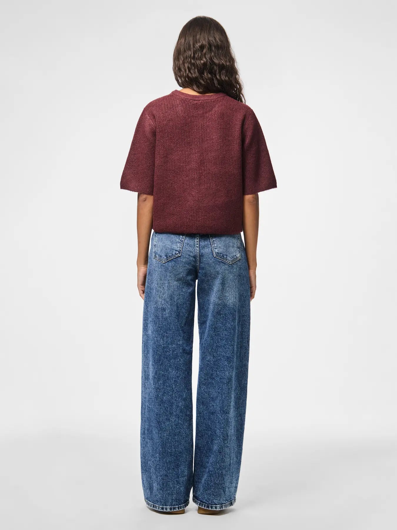 Silly Wine O-neck Knit Cardigan