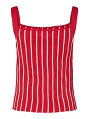 Sui Stripe Knit Vest