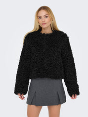 Neo Faux Fur Shaggy Style Jacket