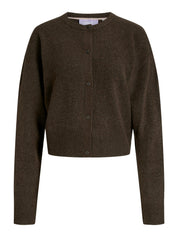Natalie brown Knit Cardigan
