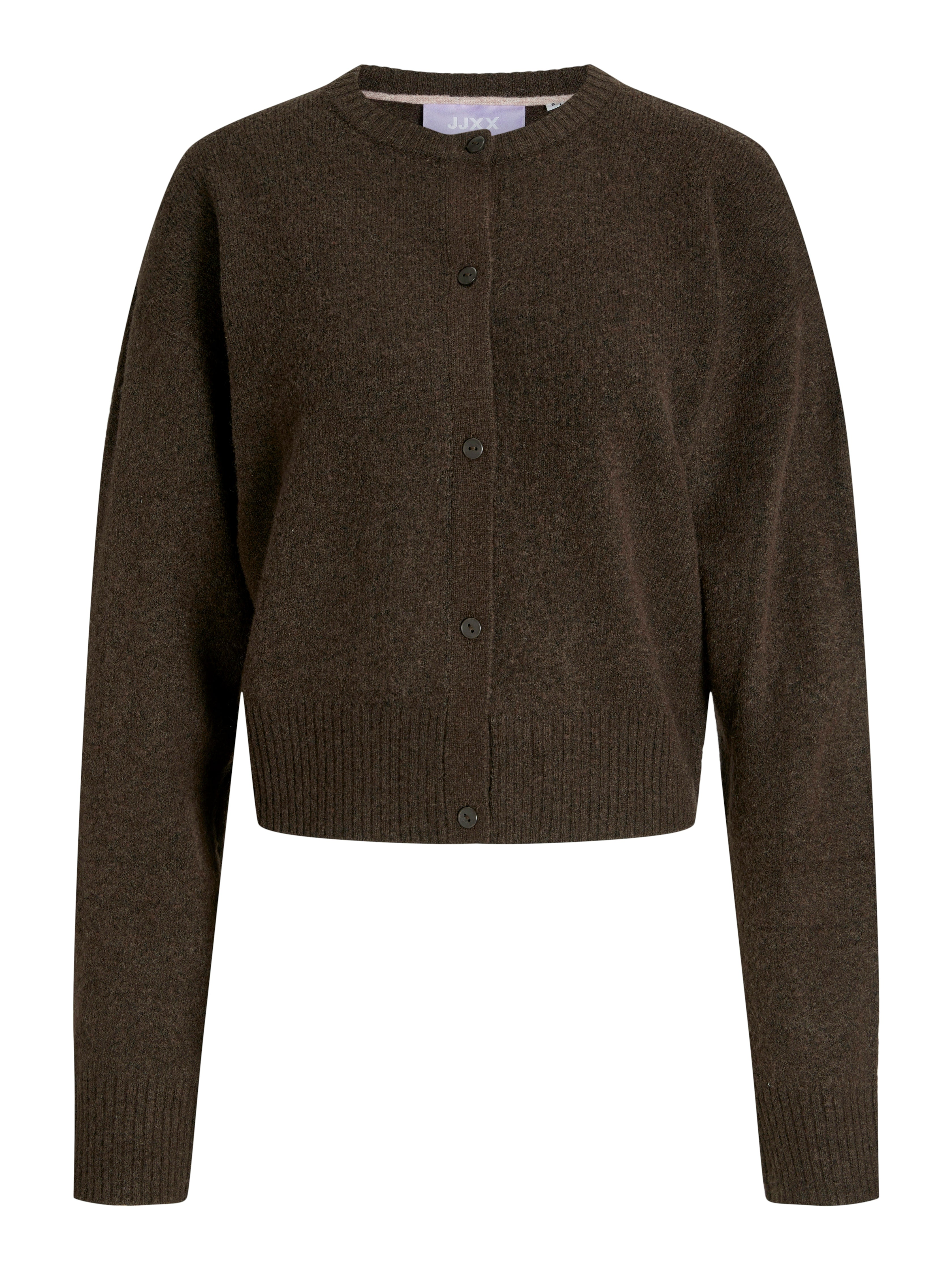 Natalie brown Knit Cardigan