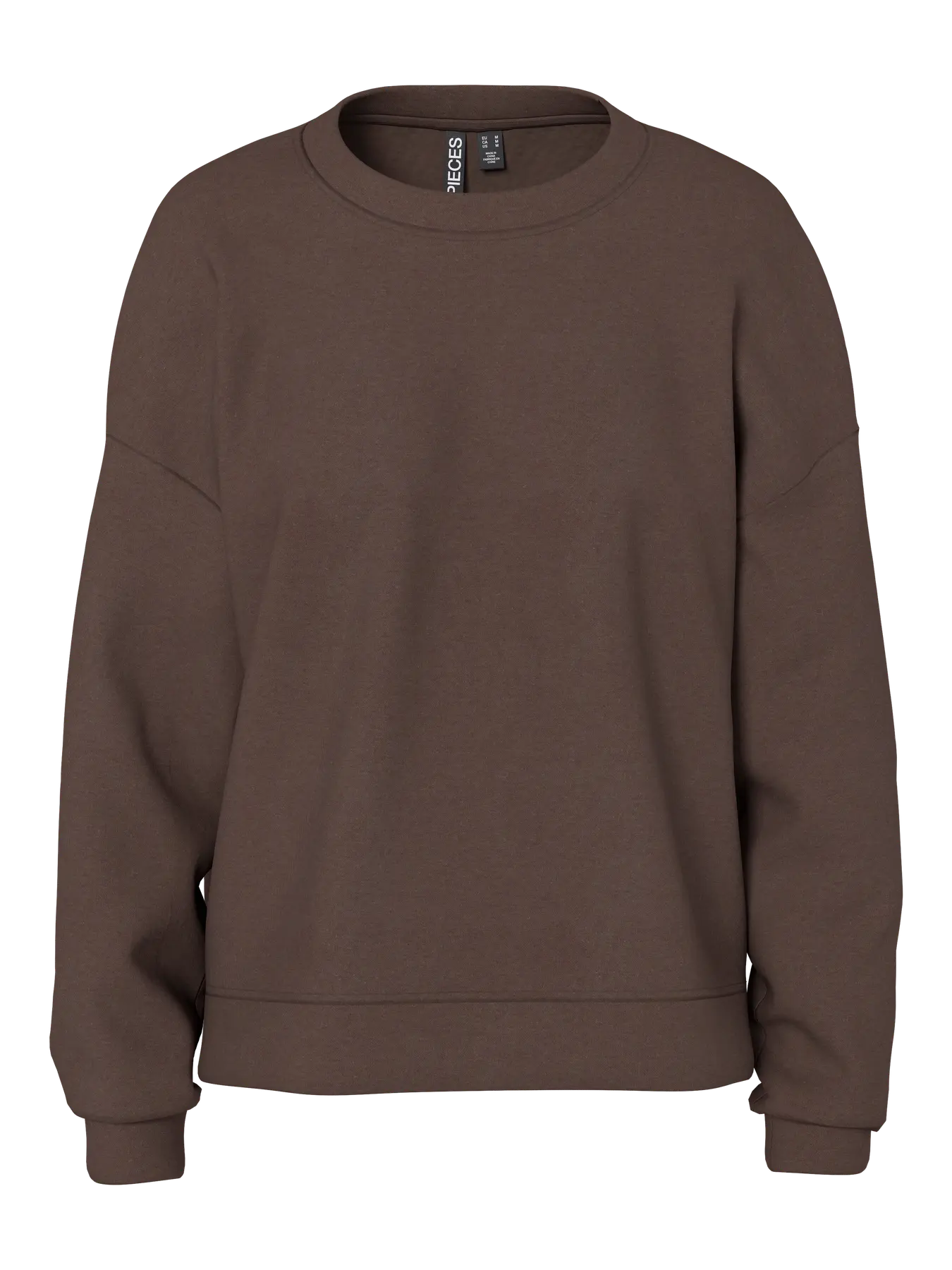 Chilli Brown Round Neck Sweatshirt