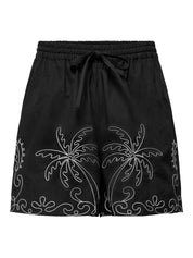 Eliza Embroidered Shorts