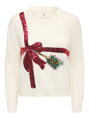 Xmas Sequin Detail Jumper