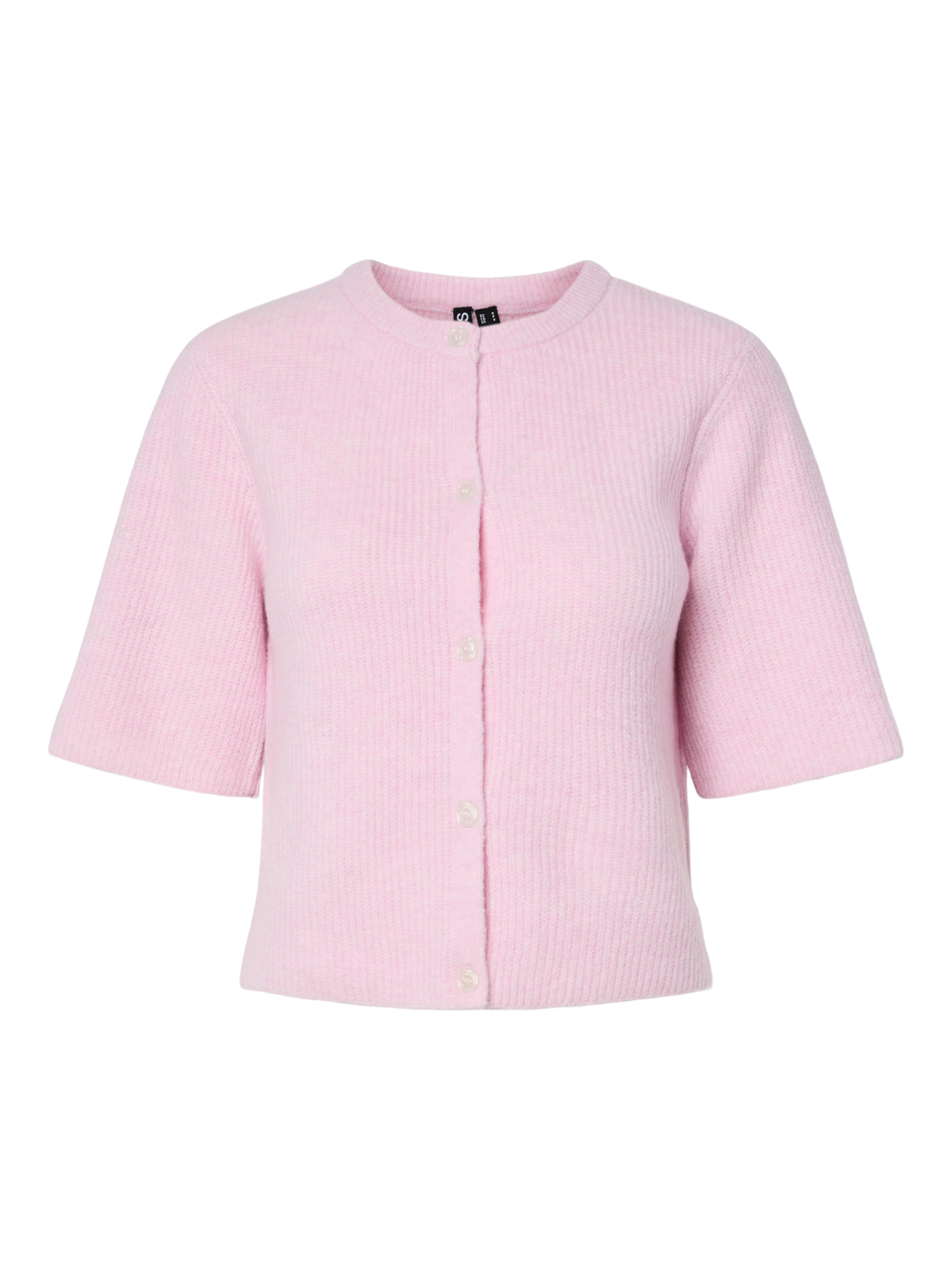 Silly Pink O-neck Knit Cardigan