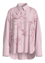 Florina Flock Stripe Shirt