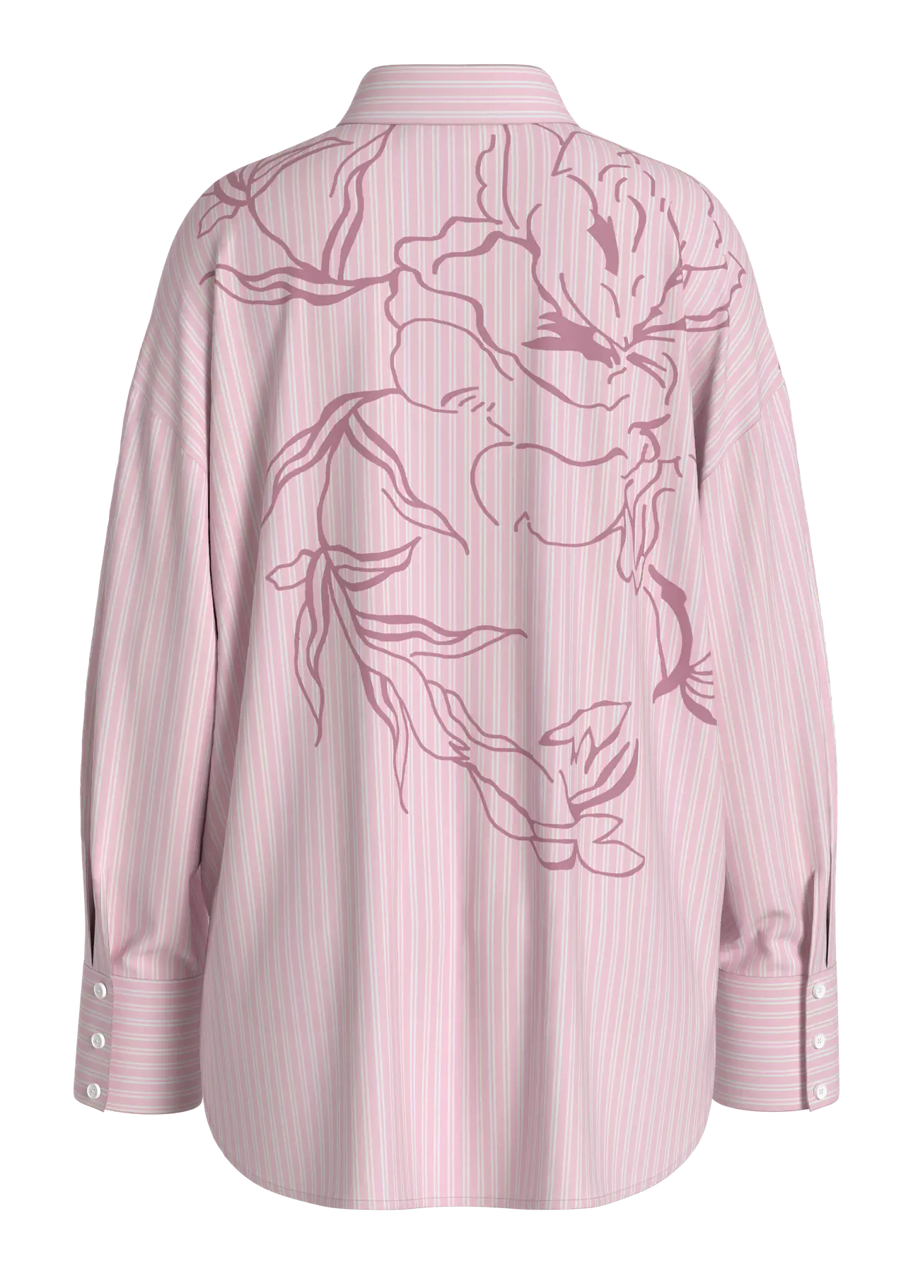 Florina Flock Stripe Shirt