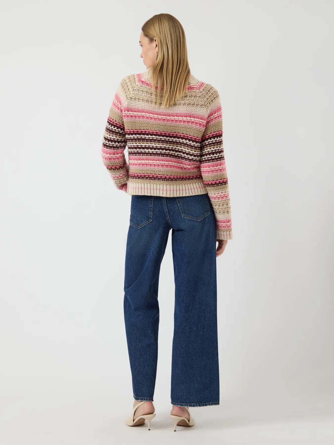 Bibi Wool Stripe Knit Jumper