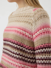 Bibi Wool Stripe Knit Jumper