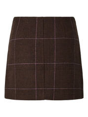 Amina Check Mini Skirt