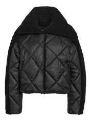 Gemma Quilted Puffer with Shearling Detail