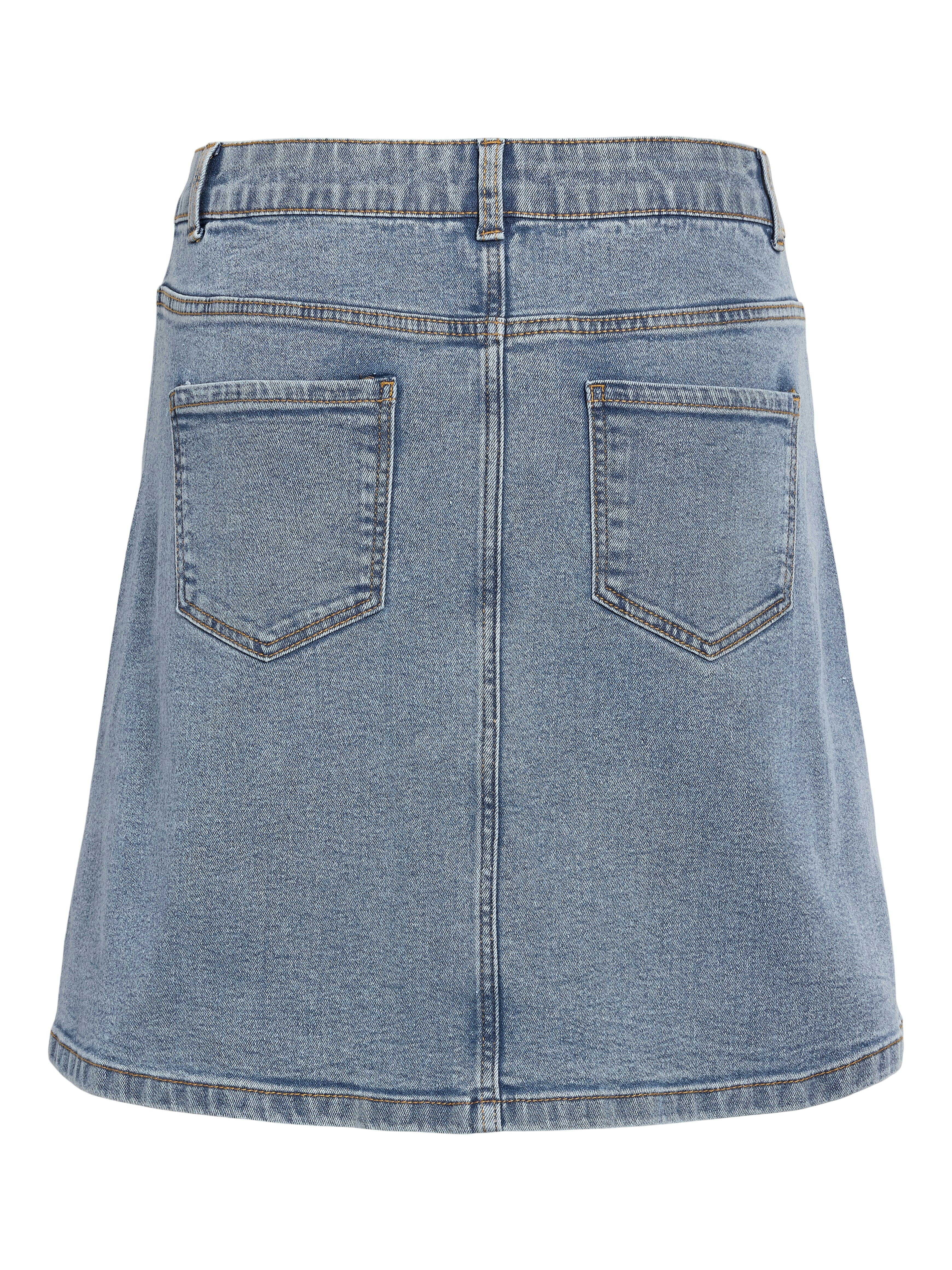 Ronnie A-line Denim Mini Skirt