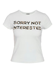 'Sorry Not Interested' T-Shirt