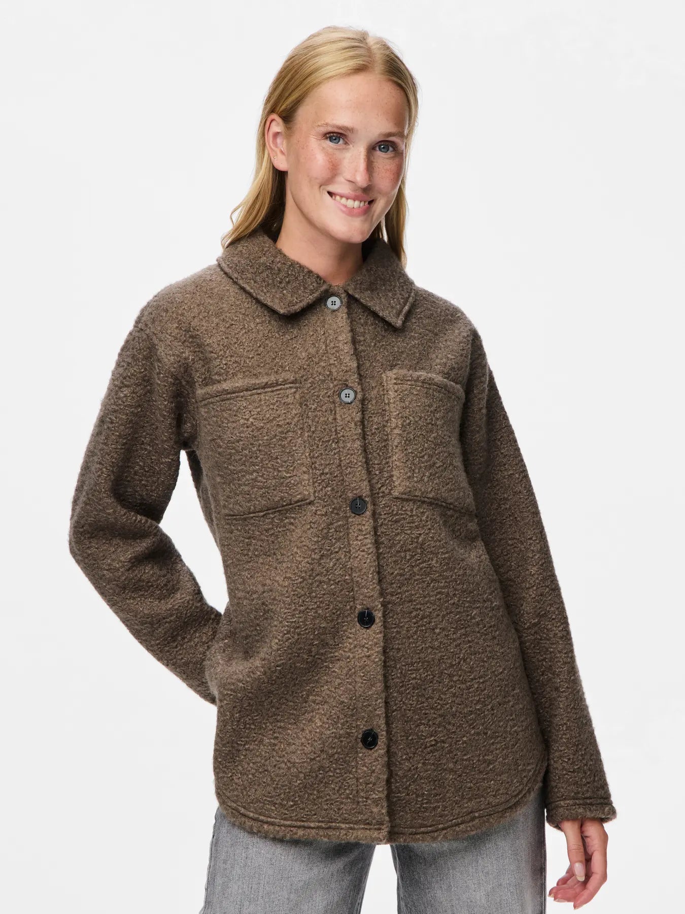 Oline Teddy Borg Shacket