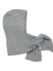 Milu Ribbed Knit Scarf Balaclava