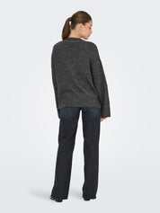 Elsie Grey Stud Detail Cardigan