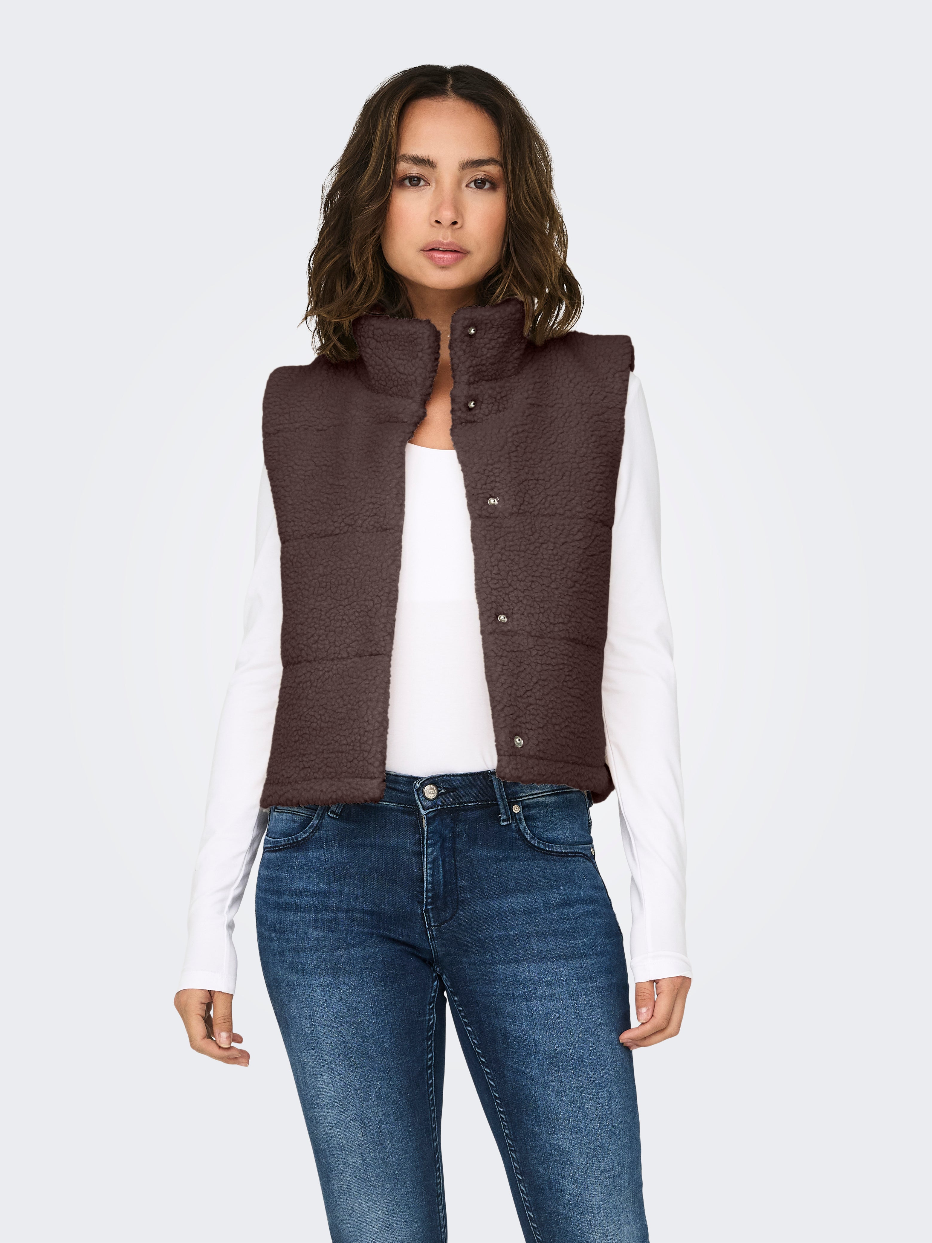 Sandra Brown Teddy Padded Gilet