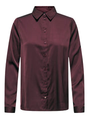 Mika Satin Shirt Blouse