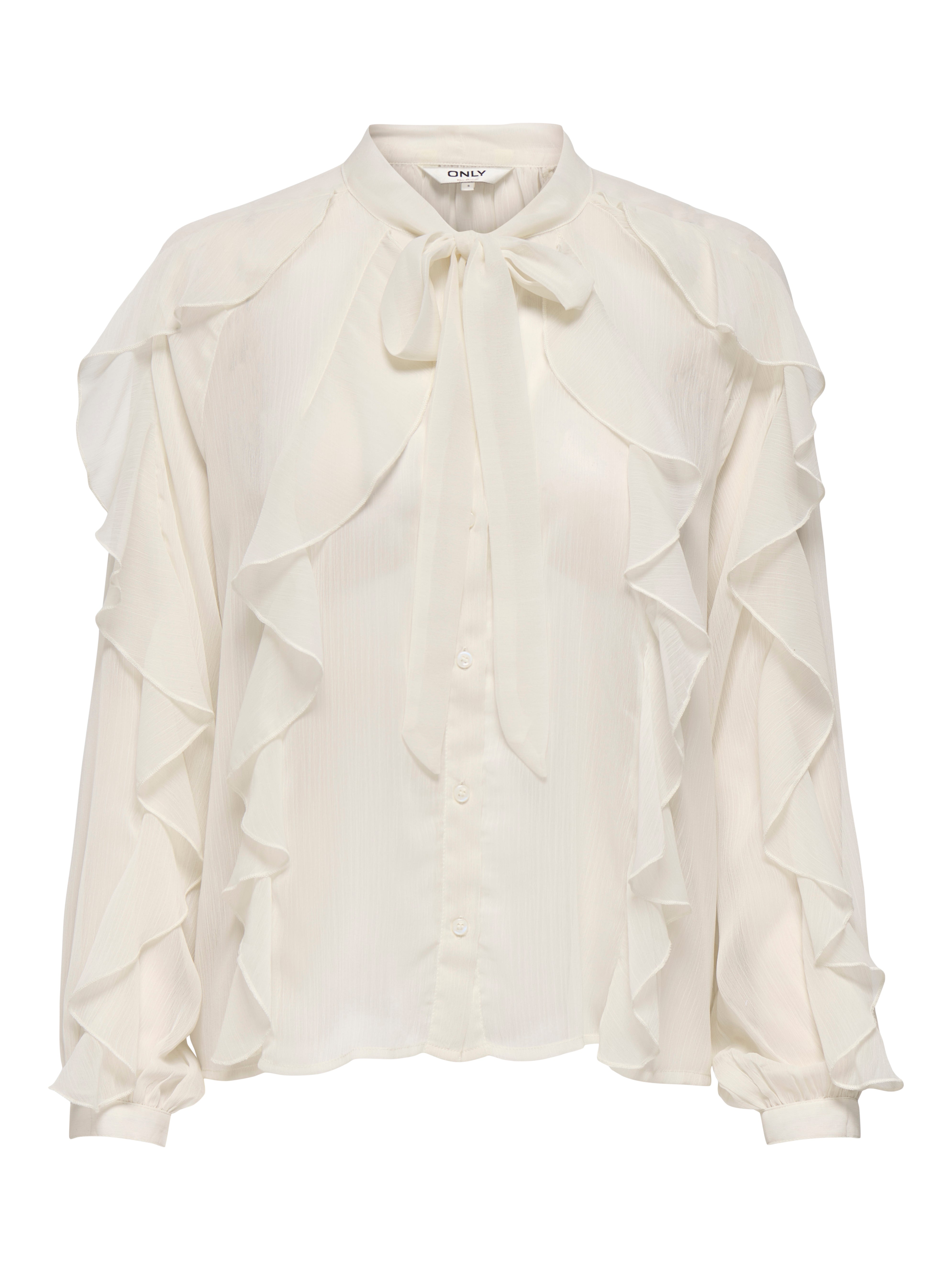 Taryn Romantic Tie Neck Blouse