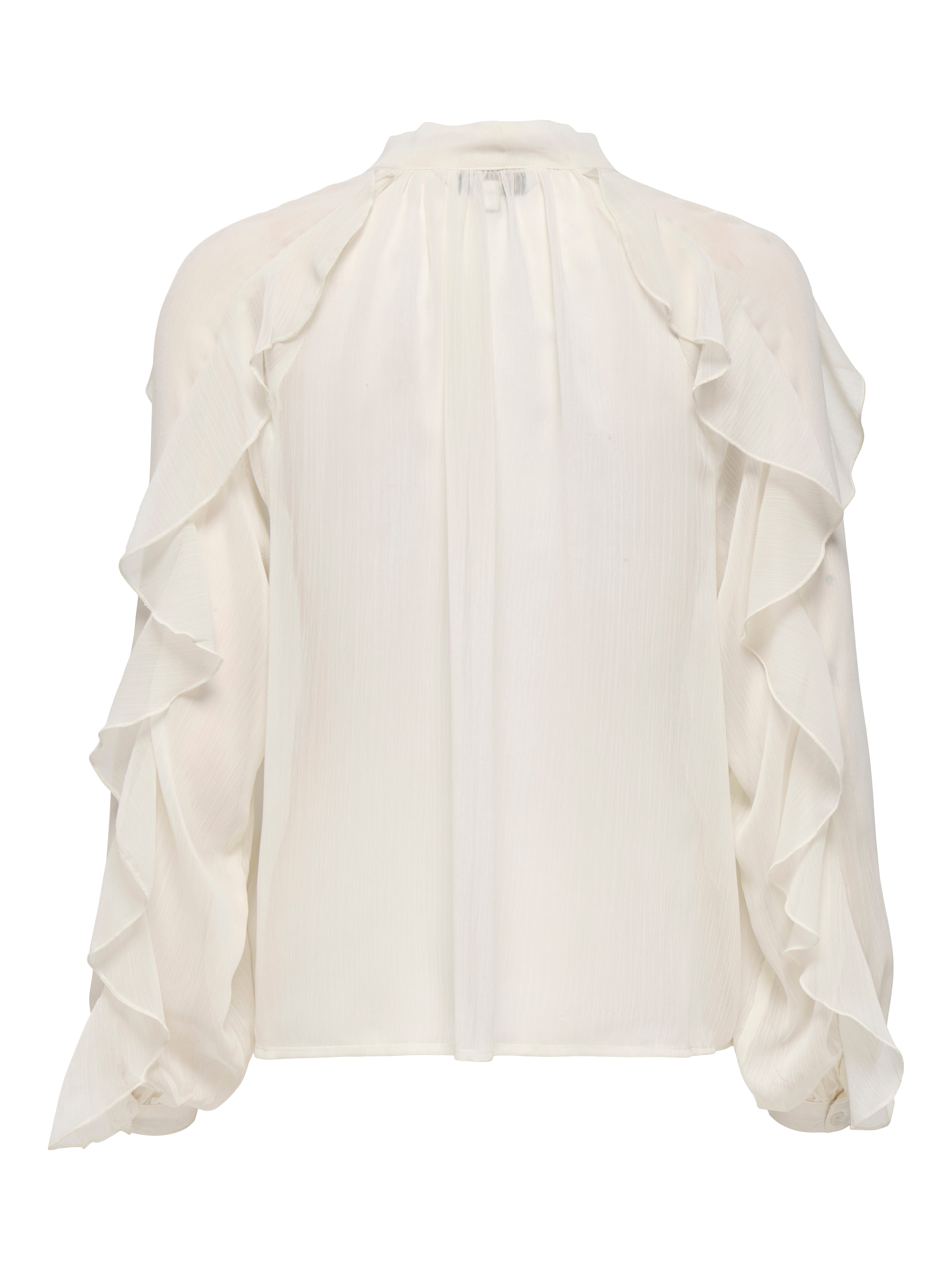 Taryn Romantic Tie Neck Blouse