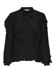 Taryn Romantic Tie Neck Blouse