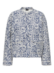 Hallie Blue Quilted Jacket