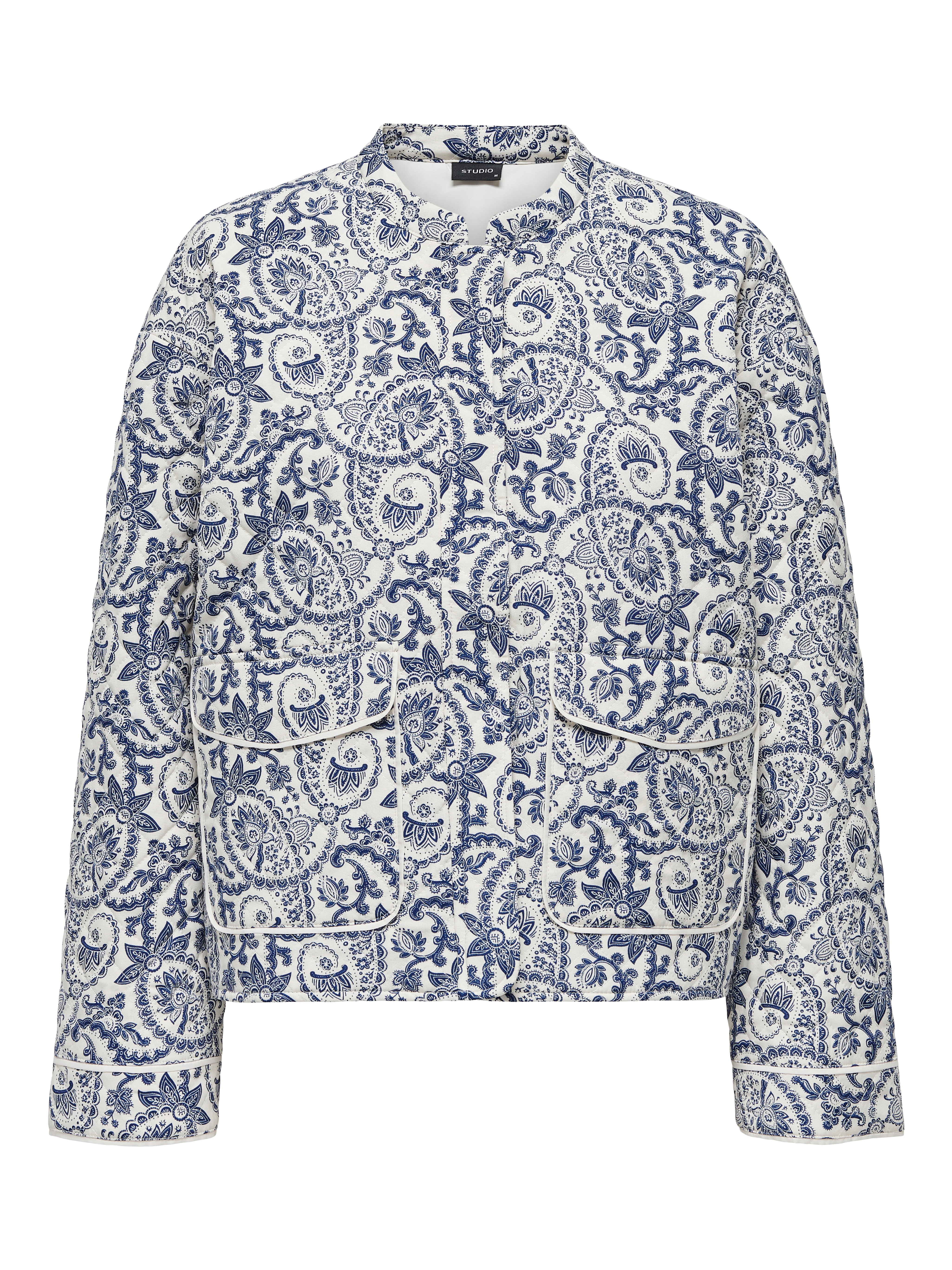 Hallie Blue Quilted Jacket