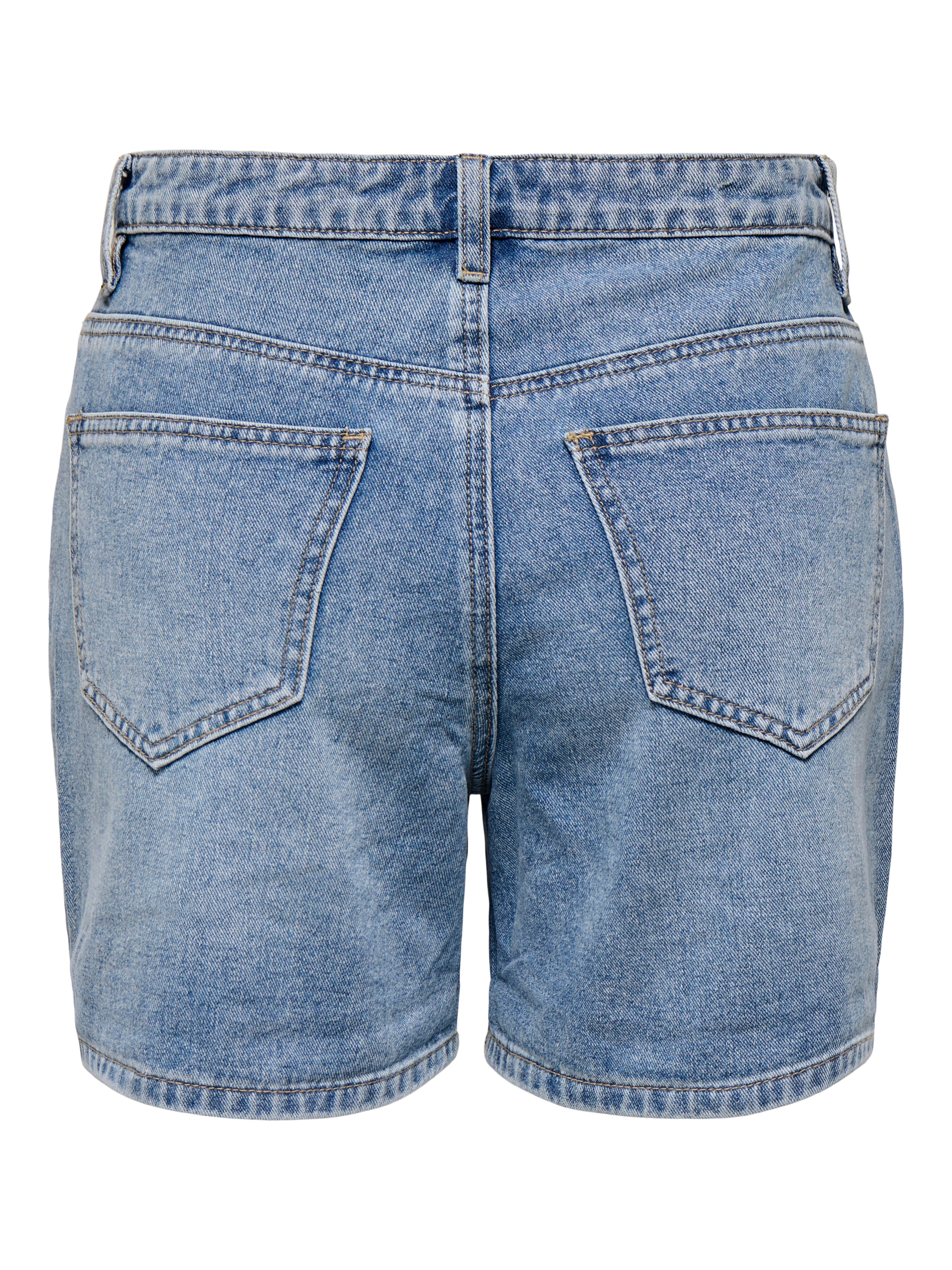 Phine Light Denim Shorts