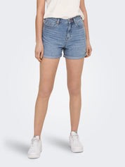 Phine Light Denim Shorts