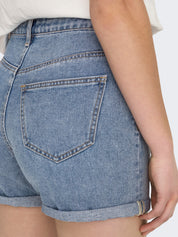 Phine Light Denim Shorts