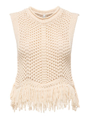 Kimmie Fringe Crochet Top