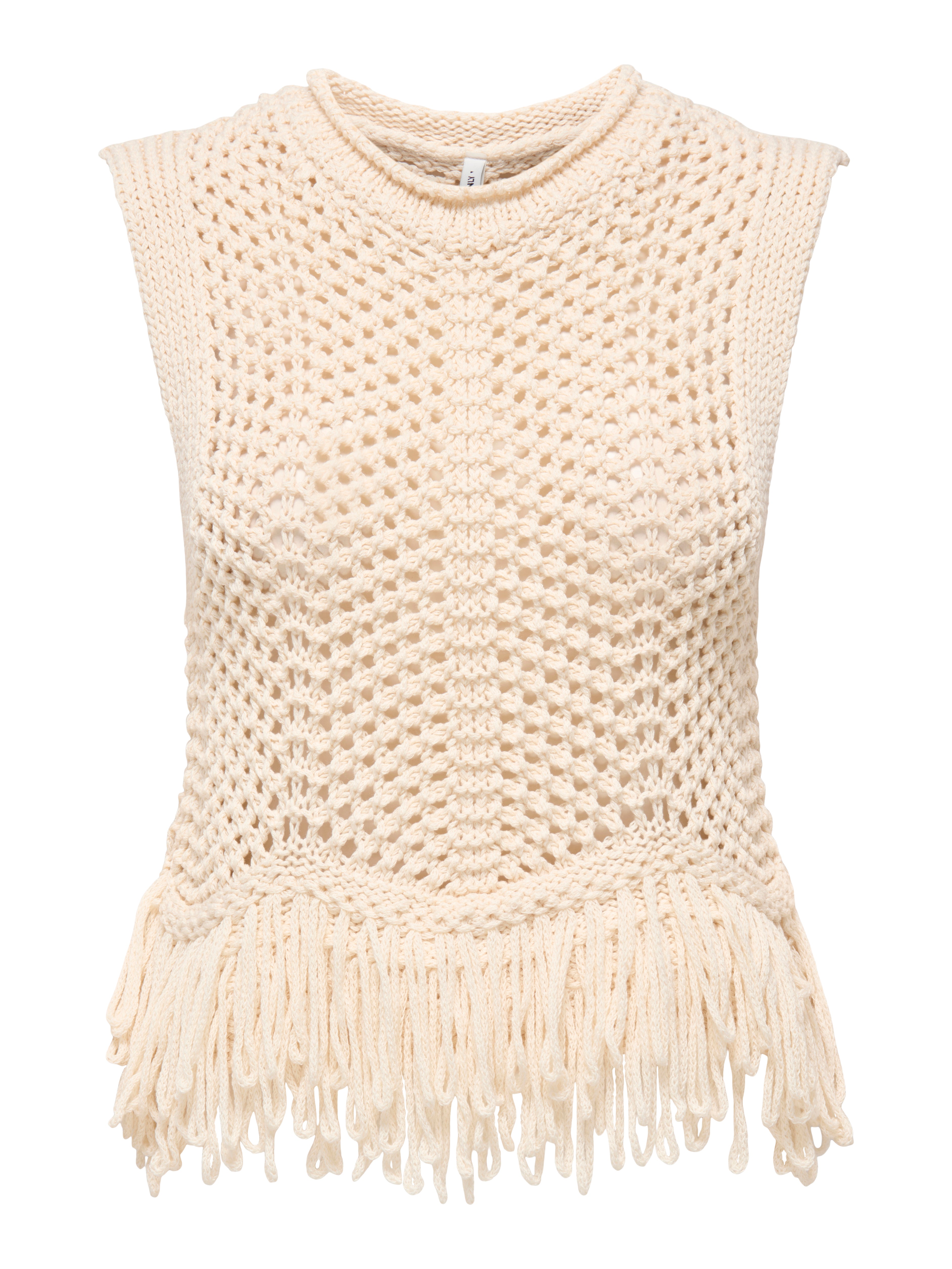 Kimmie Fringe Crochet Top
