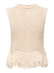 Kimmie Fringe Crochet Top