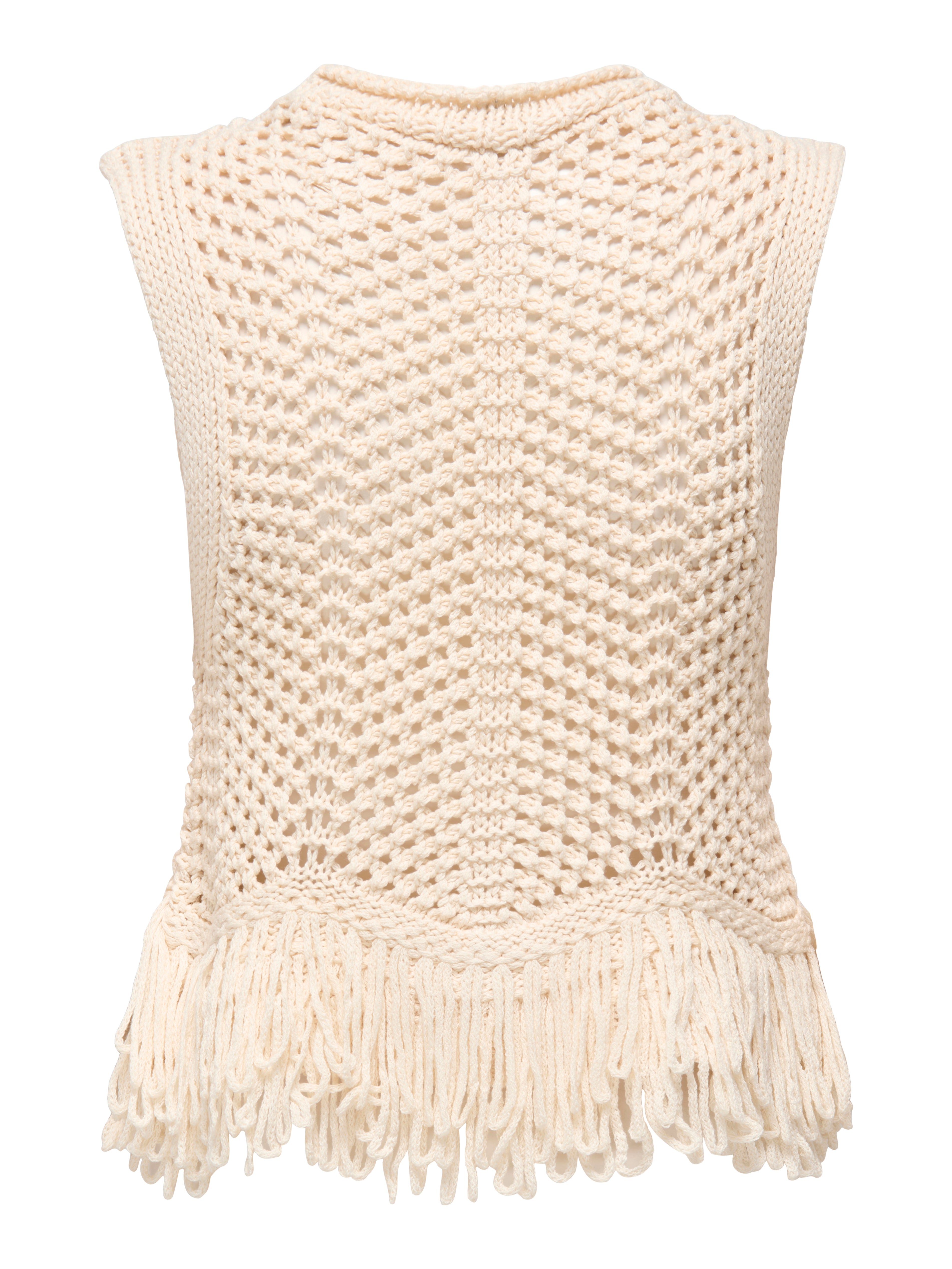Kimmie Fringe Crochet Top